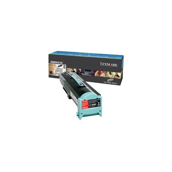 lexmark x860h21g cartuccia toner 1 pz originale nero [x860h21g]