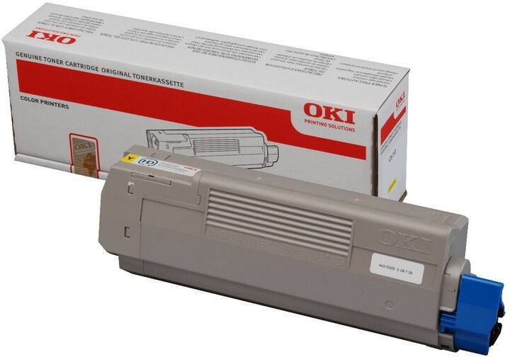 Oki 44315305 cartuccia toner 1 pz Originale Giallo [44315305]