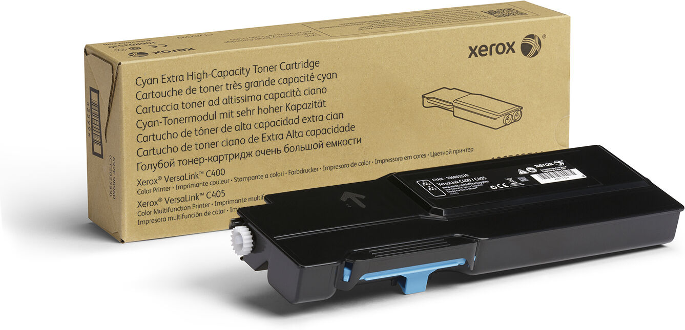 Xerox Cartuccia toner Ciano a Altissima capacità da 8000 Pagine per Stampante colori ® VersaLink® C400​/​multifunzione C405 (106R03530) [106R03530]