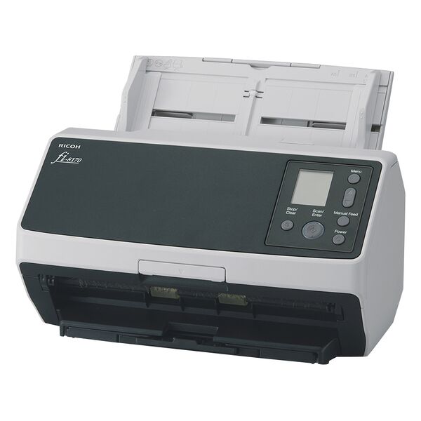 ricoh fi-8170 adf + scanner ad alimentazione manuale 600 x dpi a4 nero, grigio [pa03810-b051]