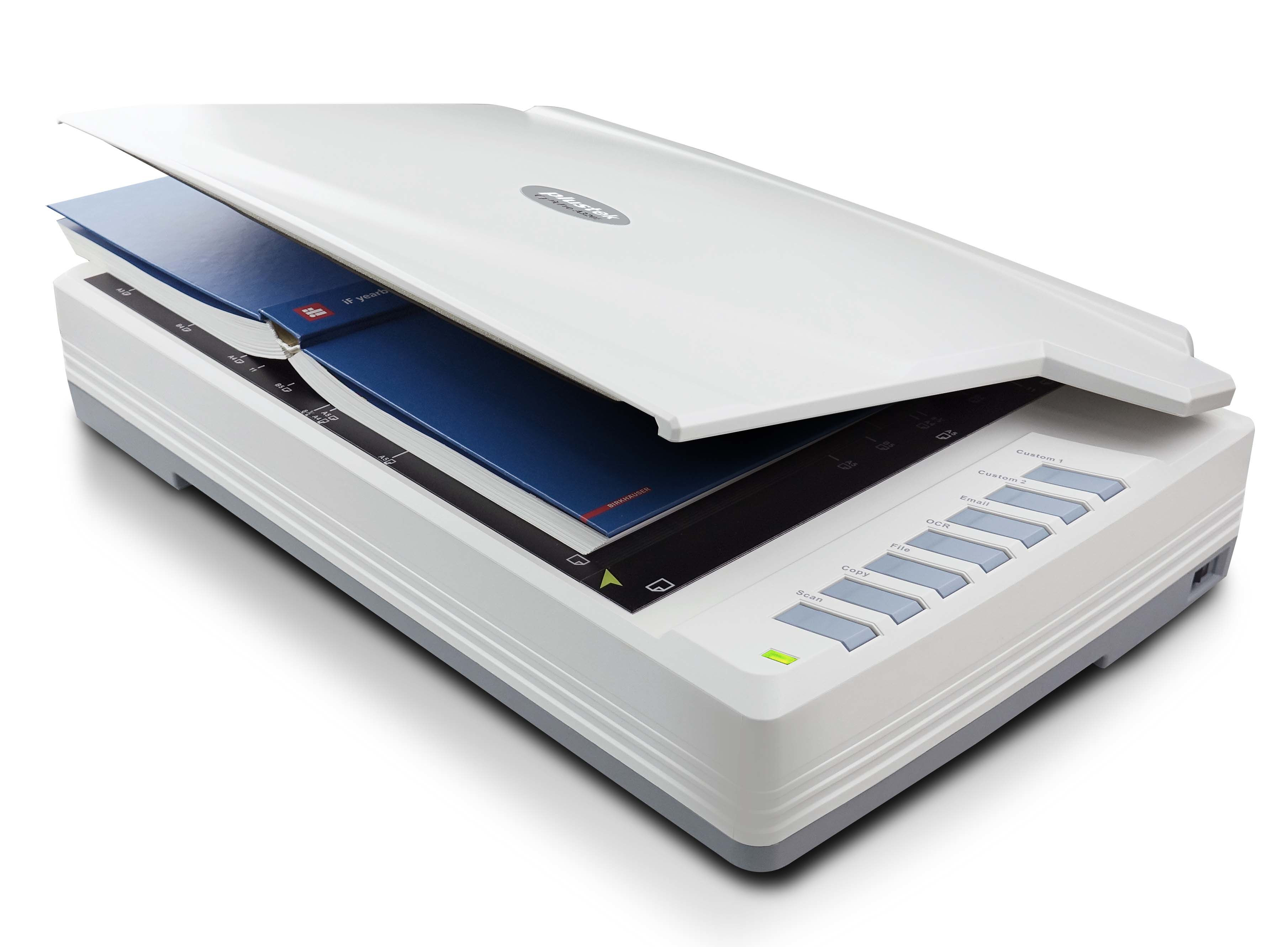 plustek opticpro a320e scanner piano 800 x dpi a3 bianco [0309]