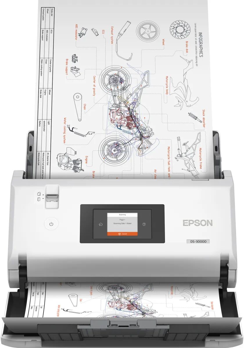 Epson Scanner  WorkForce DS-30000 [B11B256401]