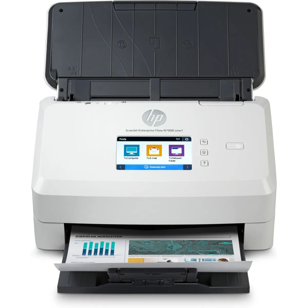 HP Scanjet Enterprise Flow N7000 Scanner a foglio 600 x DPI A4 Bianco [6FW10A#B19]