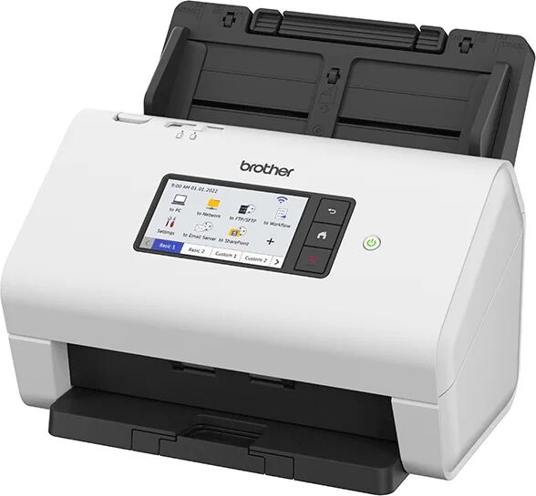 Brother ADS-4900W Scanner ADF 600 x DPI A4 Nero, Bianco [ADS4900WRE1]