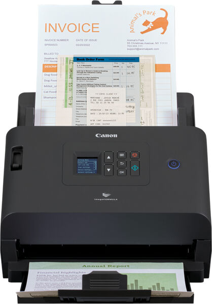 Canon imageFORMULA DR-S250N Scanner a foglio 600 x DPI A4 Nero [6383C003AA]