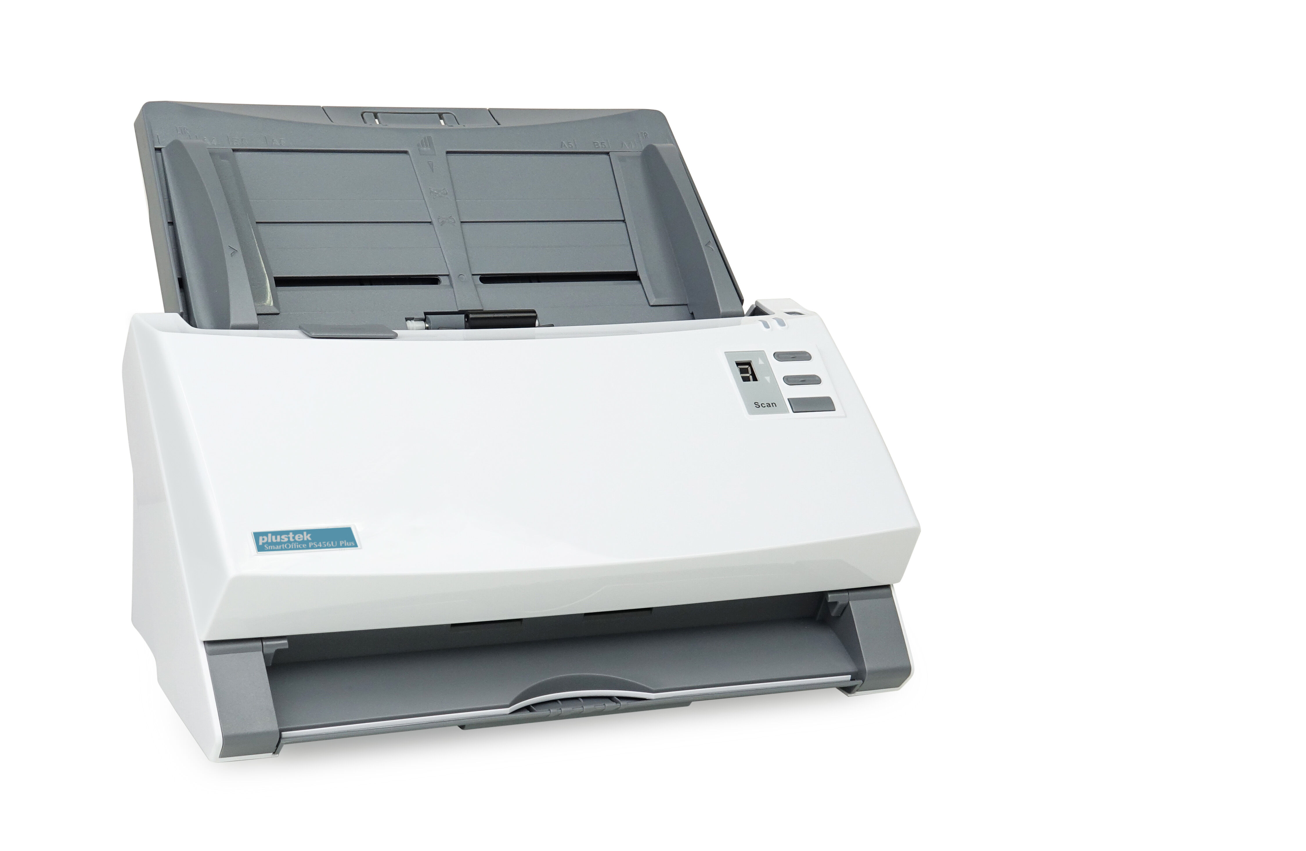 Plustek SmartOffice PS456U Plus Scanner ADF 600 x DPI A4 Grigio, Bianco [0298]