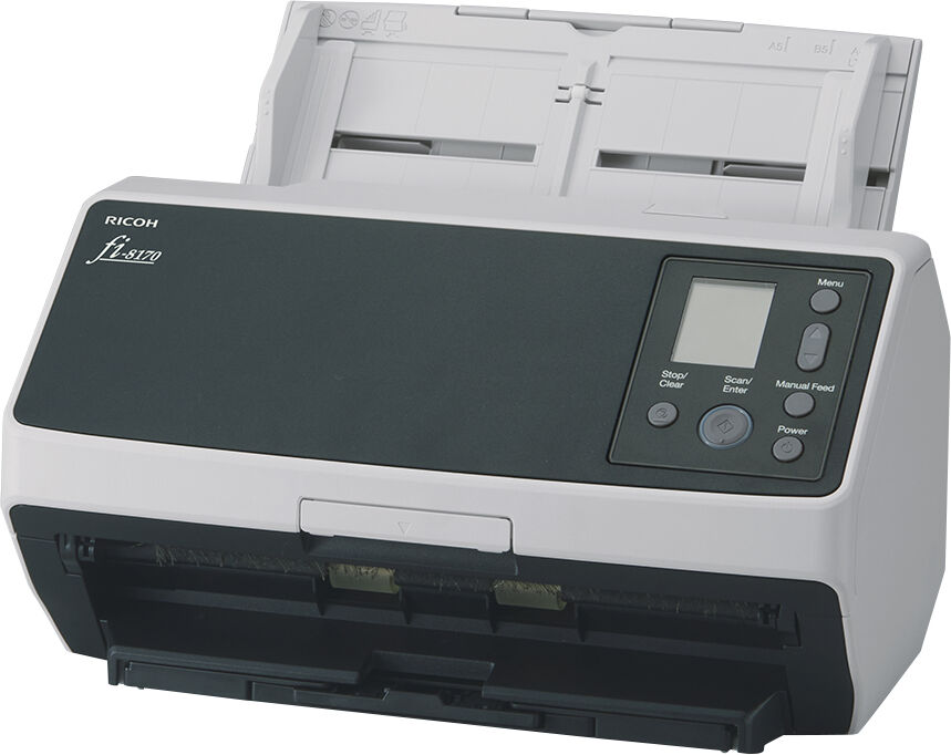 Ricoh fi-8170 ADF + scanner ad alimentazione manuale 600 x DPI A4 Nero, Grigio [PA03810-B051]