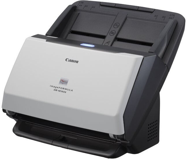 Canon imageFORMULA DR-M160II Scanner ADF 600 x DPI A4 Nero, Grigio [9725B003]