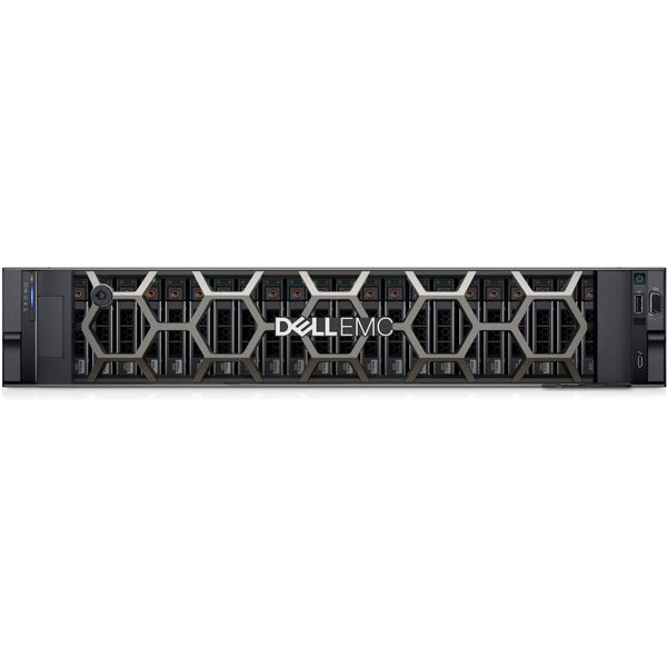 dell poweredge r750xs server 480 gb armadio (2u) intel® xeon® silver 4310 2,1 ghz 32 ddr4-sdram 1800 w [ty02n] senza sistema operativo