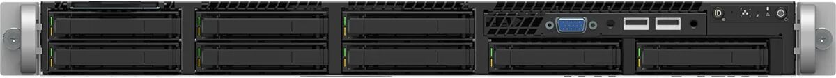 Intel R2308WFTZSR sistema barebone per server ® C624 LGA 3647 (Socket P) Armadio (2U) Nero, Argento [R2308WFTZSR]