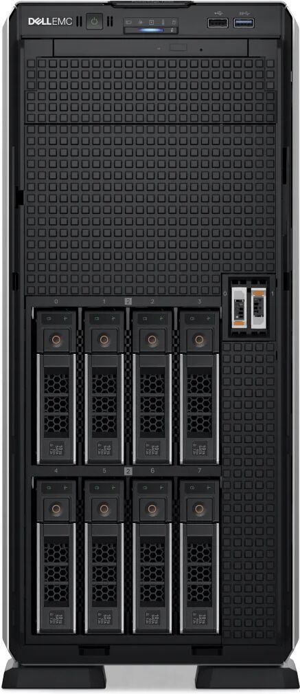 Dell PowerEdge T550 server 480 GB Tower Intel® Xeon® Silver 4309Y 2,8 GHz 16 DDR4-SDRAM 800 W [MXTM8] SENZA SISTEMA OPERATIVO