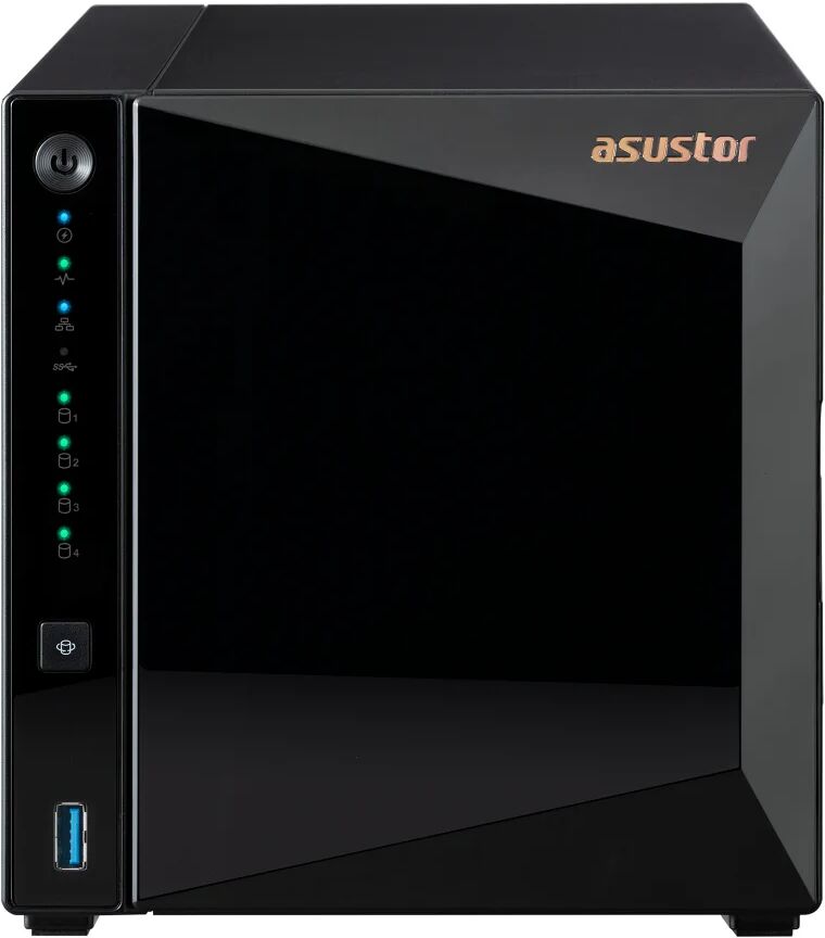 Asustor SPEDIZIONE IMMEDIATA - Server NAS  AS3304T Tower Collegamento ethernet LAN Nero RTD1296 [AS3304T]