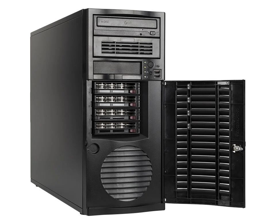 bluechip SERVERline T40311s server 1,92 TB Tower AMD EPYC 7313P 3 GHz 16 GB DDR4-SDRAM 668 W [850526] SENZA SISTEMA OPERATIVO