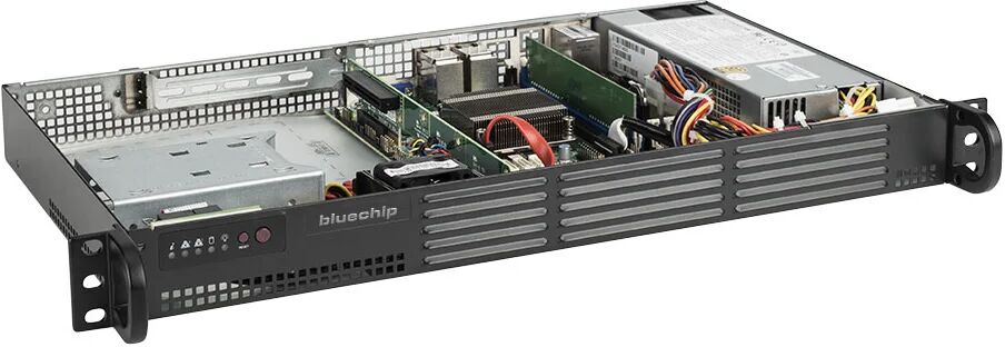 bluechip SERVERline R11201s server 480 GB Rack (1U) Intel Atom® C3558 2,2 GHz 16 DDR4-SDRAM 200 W [850249]