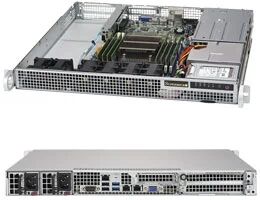 Supermicro SuperServer 1018R-WR Intel® C612 LGA 2011 (Socket R) Rack (1U) Nero [SYS-1018R-WR]