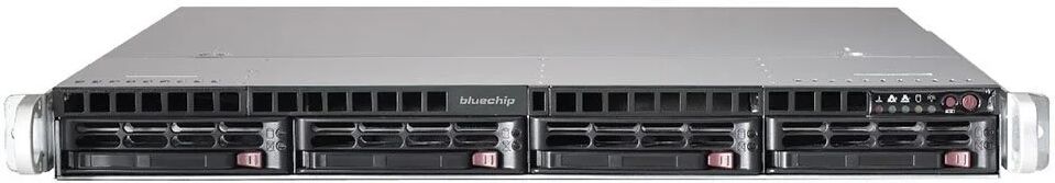 bluechip SERVERline R41303s server 1,92 TB Rack (1U) Intel® Xeon® Silver 4310 2,1 GHz 16 GB DDR4-SDRAM 350 W [850530] SENZA SISTEMA OPERATIVO