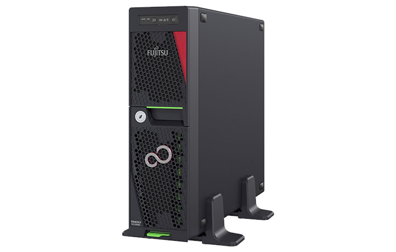 Fujitsu PRIMERGY TX1320 M5 server Tower Intel Xeon E E-2388G 3,2 GHz 32 GB DDR4-SDRAM 500 W [VFY:T1325SC041IN] SENZA SISTEMA OPERATIVO