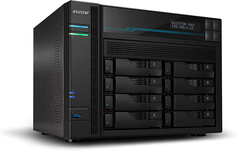 Asustor Server NAS  AS6510T Tower Collegamento ethernet LAN Nero C3538 [90-AS6510T00-MD30]