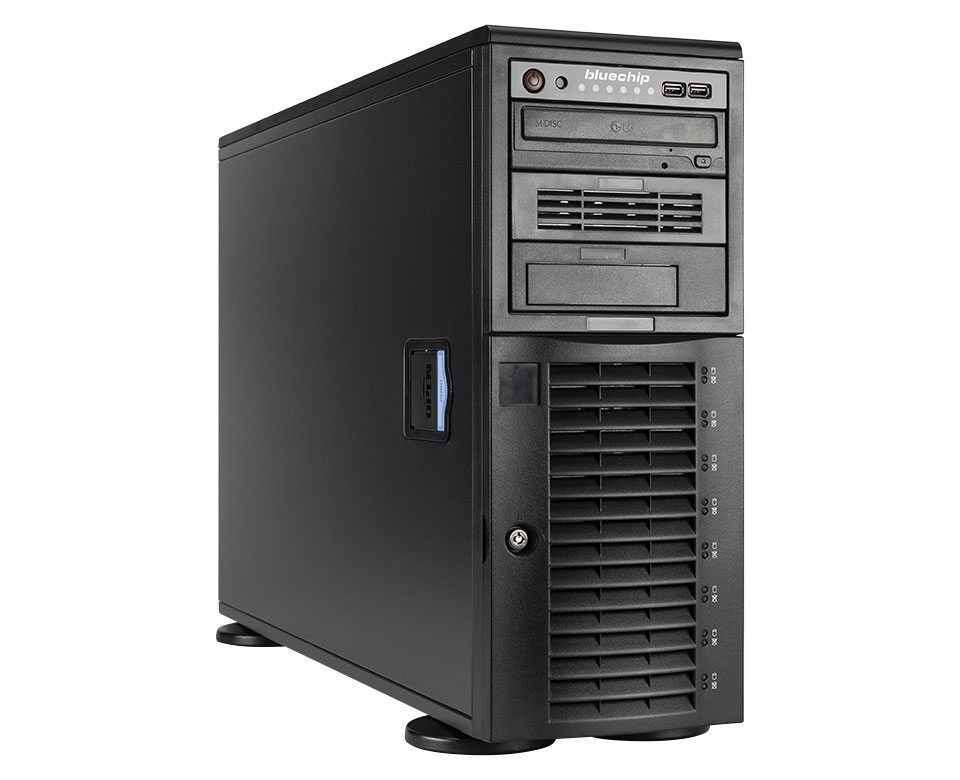 bluechip SERVERline T40318s server 1,92 TB Tower (4U) Intel® Xeon® Silver 4410Y 2 GHz 32 GB DDR5-SDRAM 1280 W [850519]