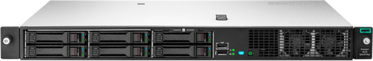 HPE ProLiant DL20 server Rack (1U) Intel Xeon E E-2134 2,8 GHz 16 GB DDR4-SDRAM 500 W [P44114-421]