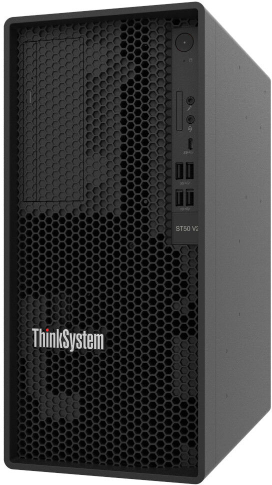 Lenovo ThinkSystem ST50 V2 server 2 TB Tower Intel Xeon E E-2324G 3,1 GHz 16 GB DDR4-SDRAM 500 W [7D8JA045EA] SENZA SISTEMA OPERATIVO