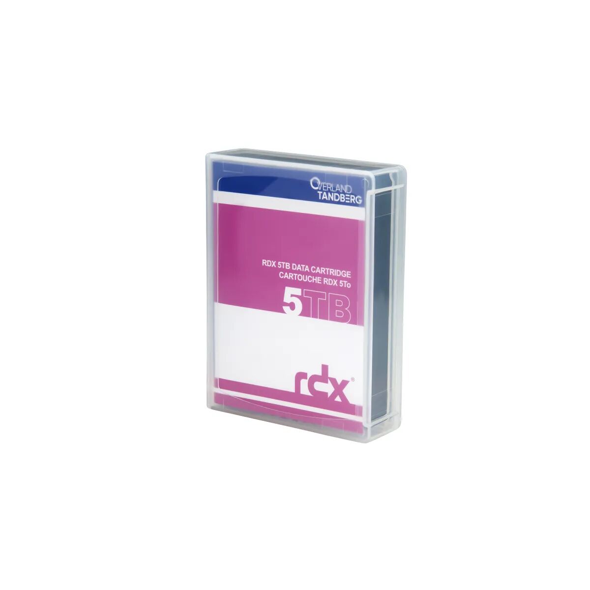 overland cassetta vergine  8862-rdx supporto di archiviazione backup cartuccia rdx 5 tb [8862-rdx]