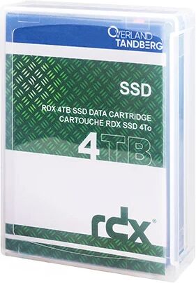 overland cassetta vergine  8886-rdx supporto di archiviazione backup cartuccia rdx 4 tb [8886-rdx]