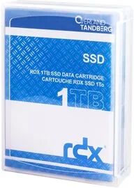 overland cassetta vergine  8877-rdx supporto di archiviazione backup cartuccia rdx 1 tb [8877-rdx]