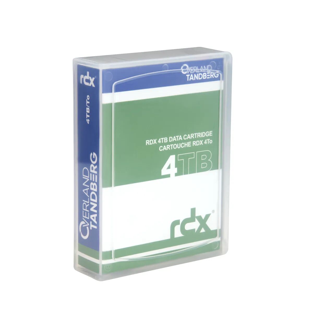 overland cassetta vergine  8824-rdx supporto di archiviazione backup cartuccia rdx 4 tb [8824-rdx]