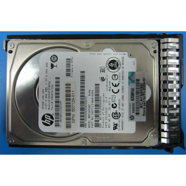 hp 450gb hot-plug dual-port sas hdd 2.5 [653956-001]