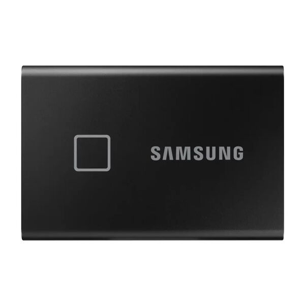 samsung ssd esterno  portable t7 touch usb 3.2 1tb black [mu-pc1t0k/ww]