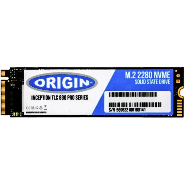 origin storage ssd  dell-1tb3dtlc-f30 drives allo stato solido m.2 1 tb pci express 3.0 3d tlc nvme [dell-1tb3dtlc-f30]