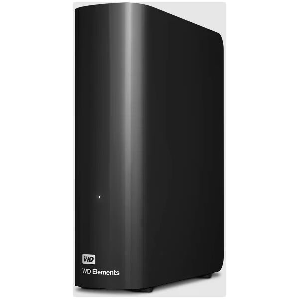 western digital hard disk esterno  elements desktop hard drive disco rigido 20 tb nero [wdbwlg0200hbk-eesn]