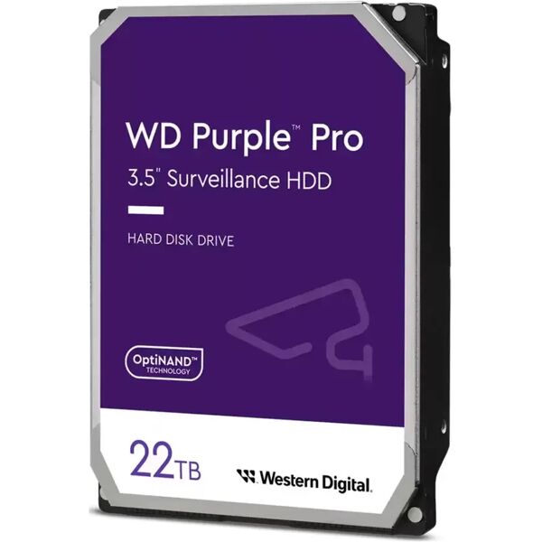 western digital purple pro 3.5 22 tb serial ata iii [wd221purp]