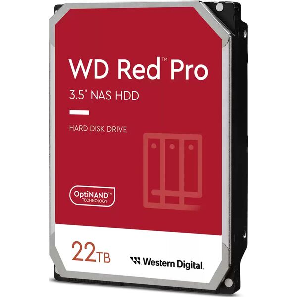 western digital red pro 3.5 22 tb serial ata iii [wd221kfgx]