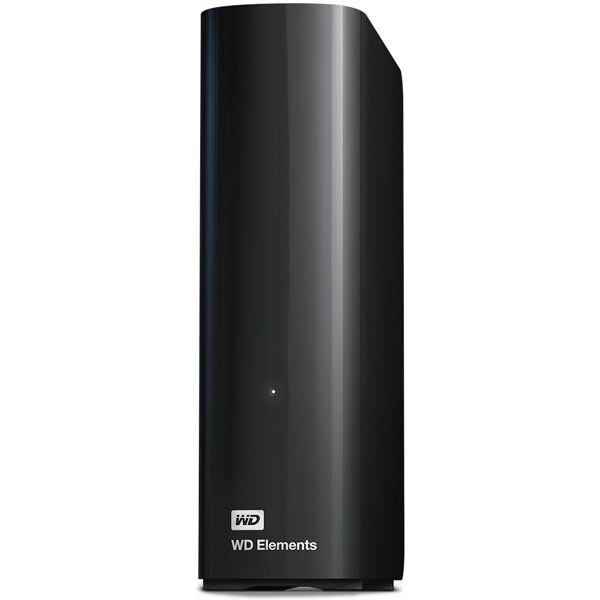 western digital hard disk esterno  elements desktop disco rigido 10 tb nero [wdbwlg0100hbk-eesn]