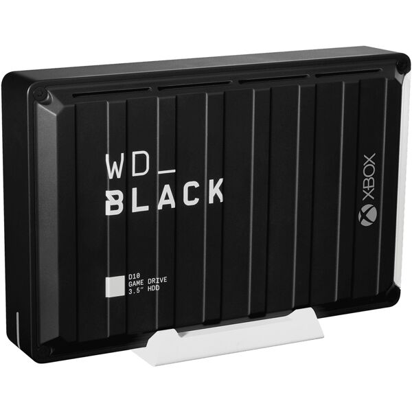 western digital hard disk esterno  d10 disco rigido 12 tb nero [wdba5e0120hbk-eesn]