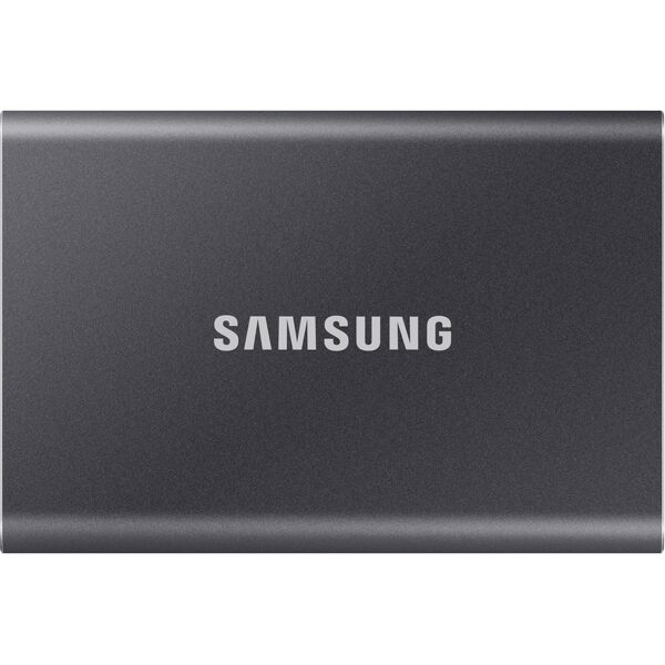 samsung ssd esterno  portable t7 2 tb grigio [mu-pc2t0t/ww]