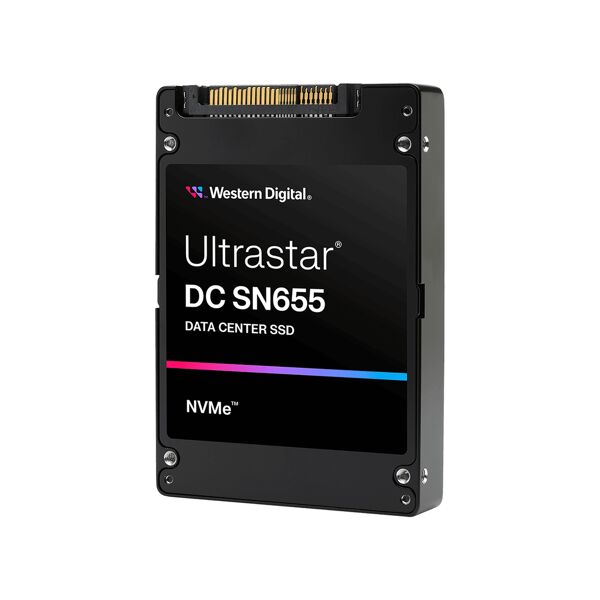 western digital ssd  ultrastar dc sn655 u.3 3,84 tb pci express 4.0 tlc 3d nand nvme [0ts2462]