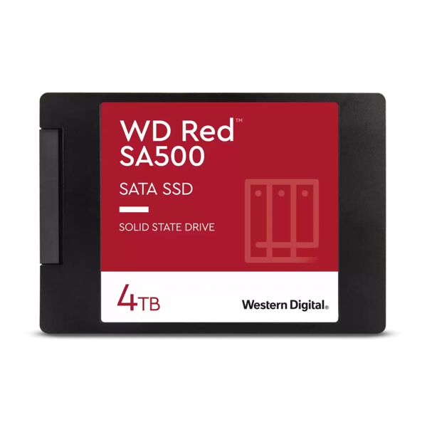 western digital ssd  red wds400t2r0a drives allo stato solido 2.5 4 tb serial ata iii 3d nand [wds400t2r0a]
