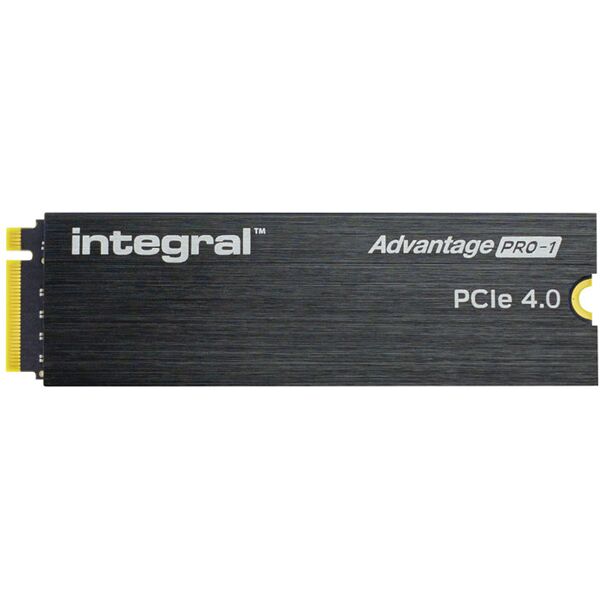 integral ssd  advantage pro-1 w/ heatsink m.2 4 tb pci express 4.0 nvme [inssd4tm2280g4ap1xhs]