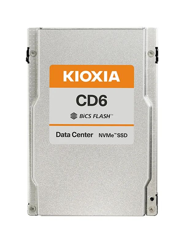 kioxia ssd  cd6-r 2.5 960 gb pci express 4.0 3d tlc nvme [kcd61lul960g]