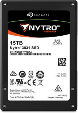 seagate ssd  enterprise xs15360te70014 drives allo stato solido 2.5 15360 gb sas 3d etlc [xs15360te70014]