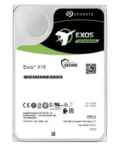 Seagate Exos X18 3.5" 10 TB SAS [ST10000NM014G]