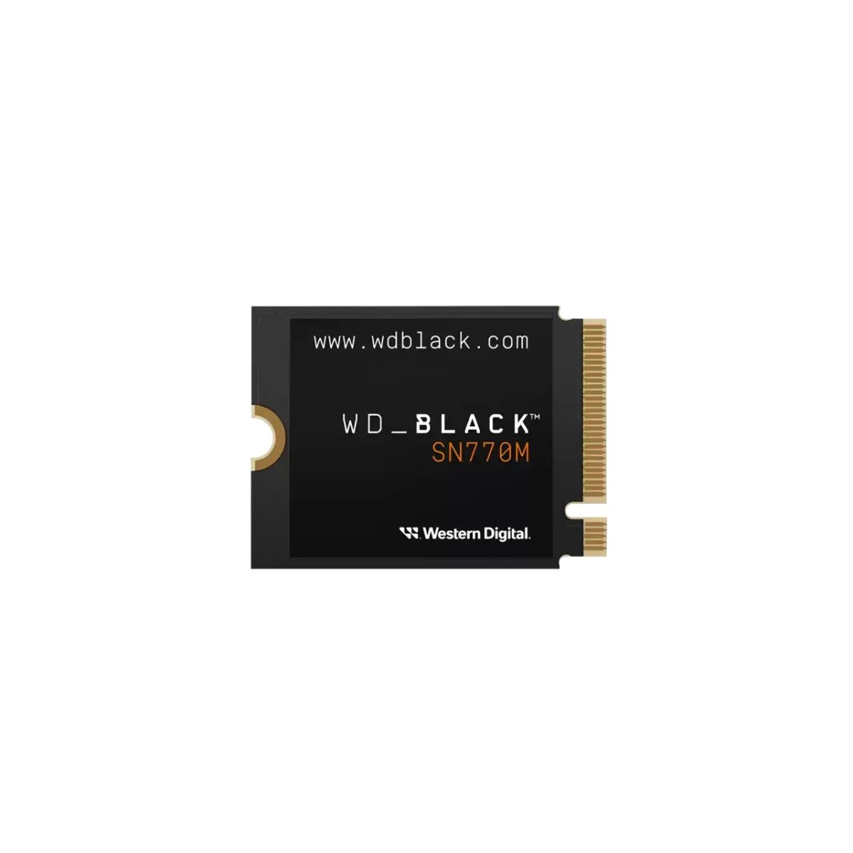 Western Digital SSD  Black SN770M M.2 2 TB PCI Express 4.0 TLC 3D NAND NVMe [WDS200T3X0G-00CHY0]