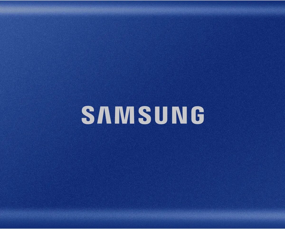 Samsung SSD esterno  Portable T7 2 TB Blu [MU-PC2T0H/WW]