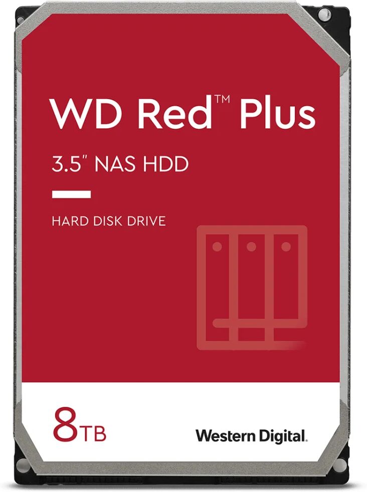 Western Digital Red Plus 3.5" 8 TB Serial ATA III [WD80EFZZ]