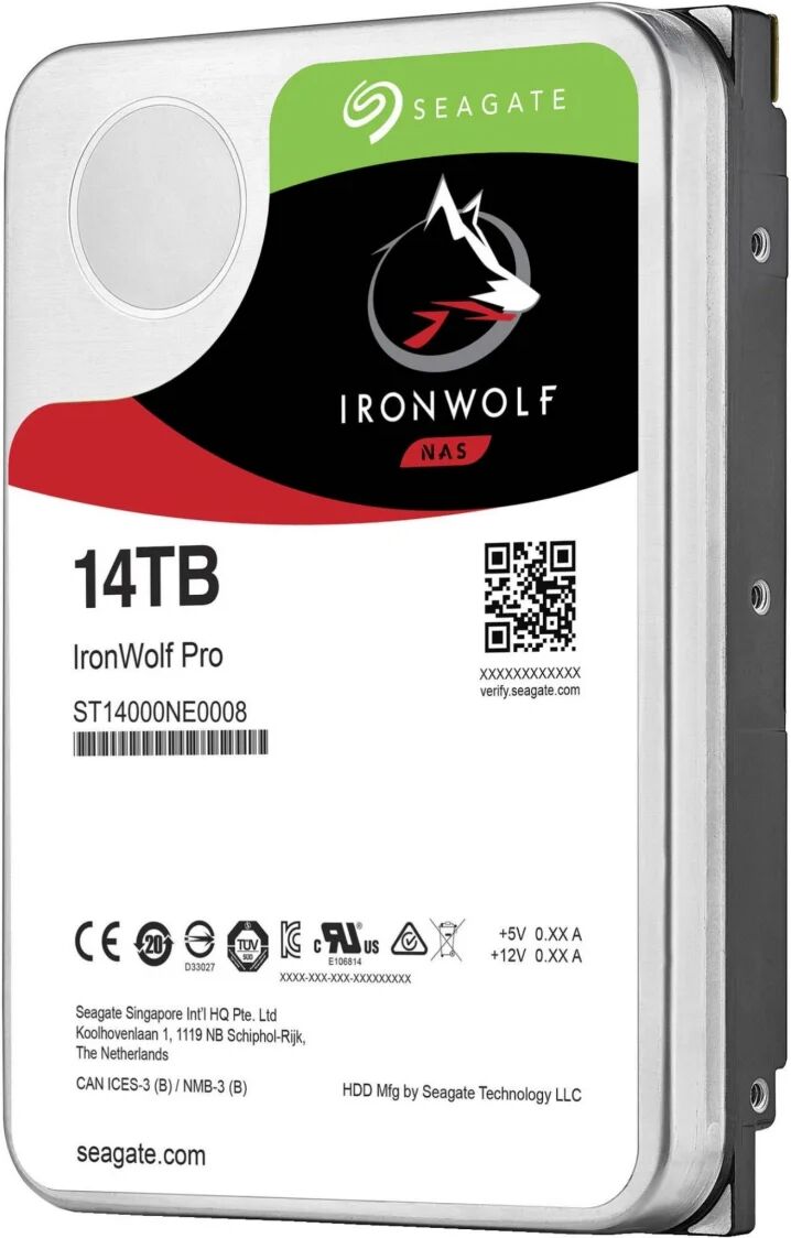 Seagate IronWolf Pro 3.5" 14 TB Serial ATA III [ST14000NE0008]