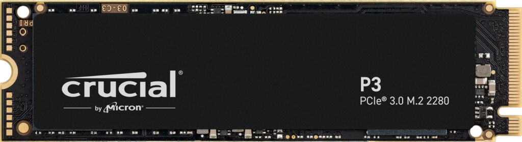 Crucial SSD  P3 M.2 4 TB PCI Express 3.0 3D NAND NVMe [CT4000P3SSD8]