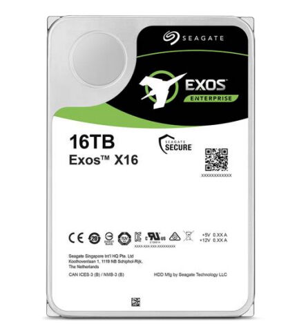Seagate Exos X16 3.5" 16 TB Serial ATA III [ST16000NM001G]